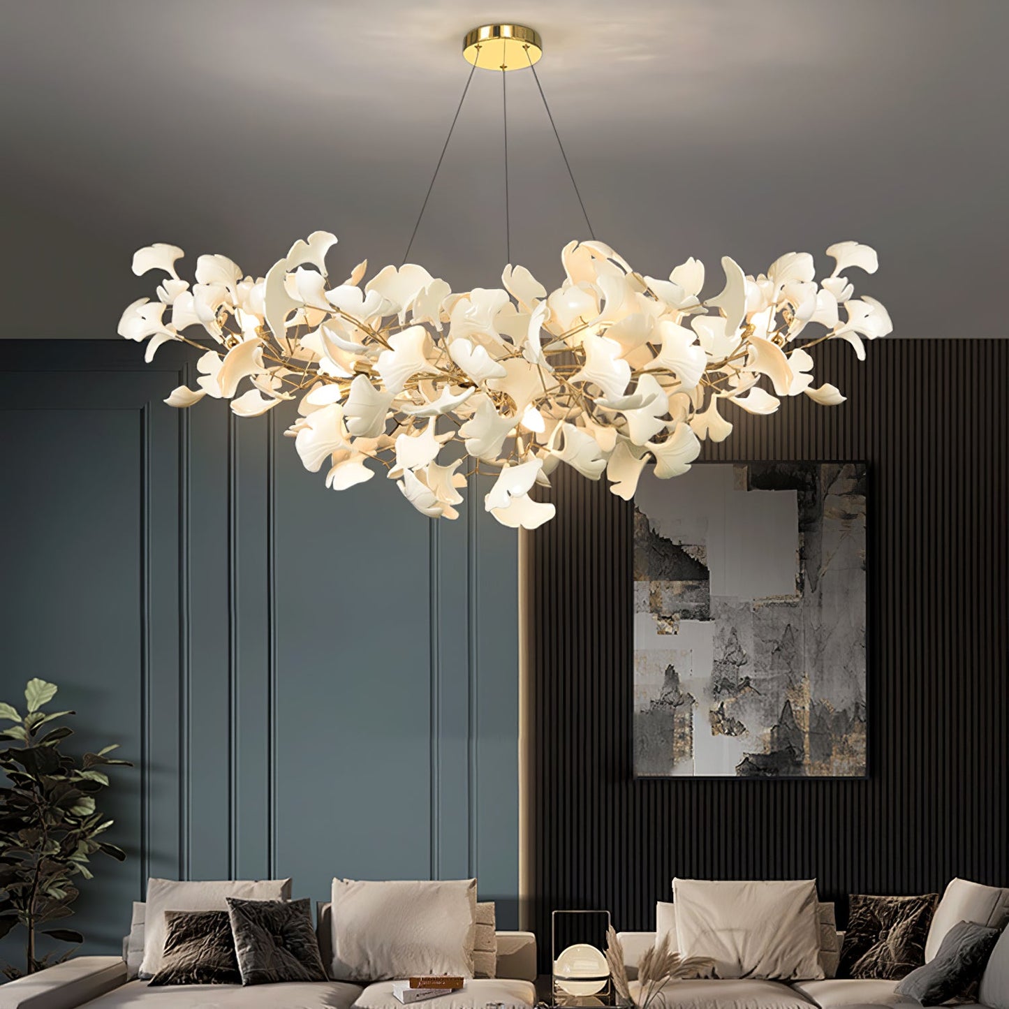Gnuhi Horizon Bloom Gingko Chandelier