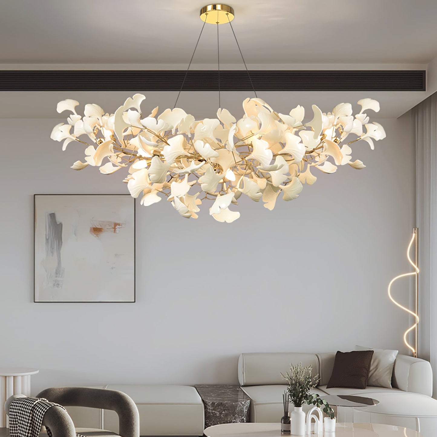 Gnuhi Horizon Bloom Gingko Chandelier