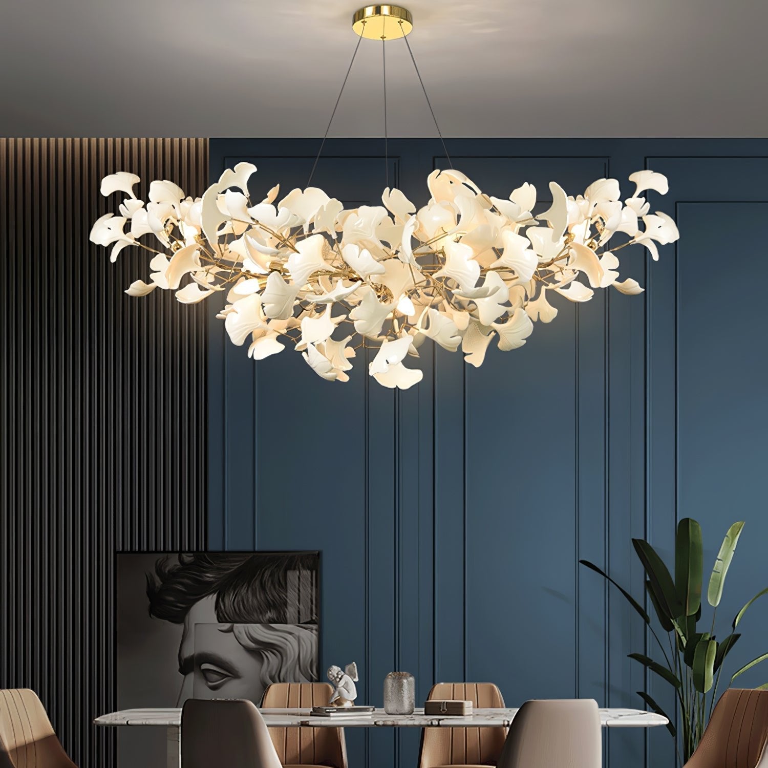 Gnuhi Horizon Bloom Gingko Chandelier