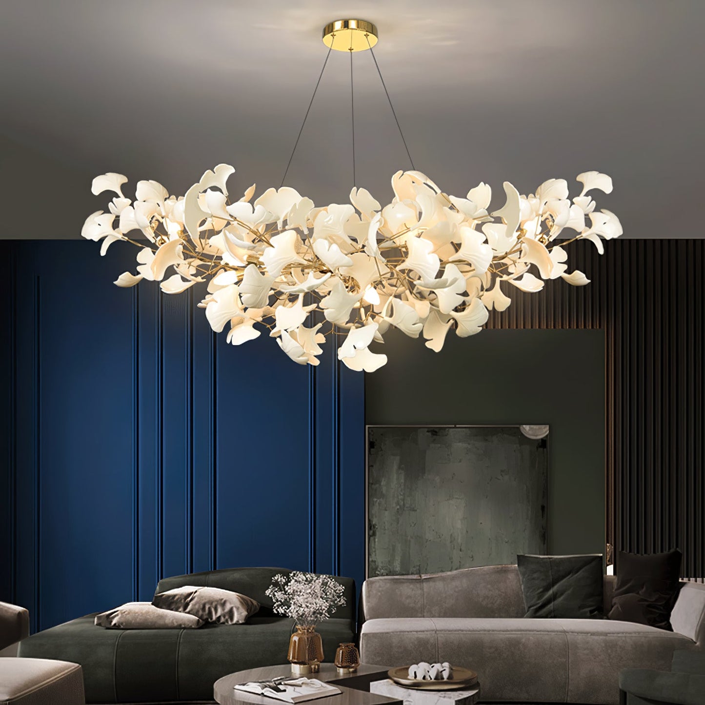 Gnuhi Horizon Bloom Gingko Chandelier