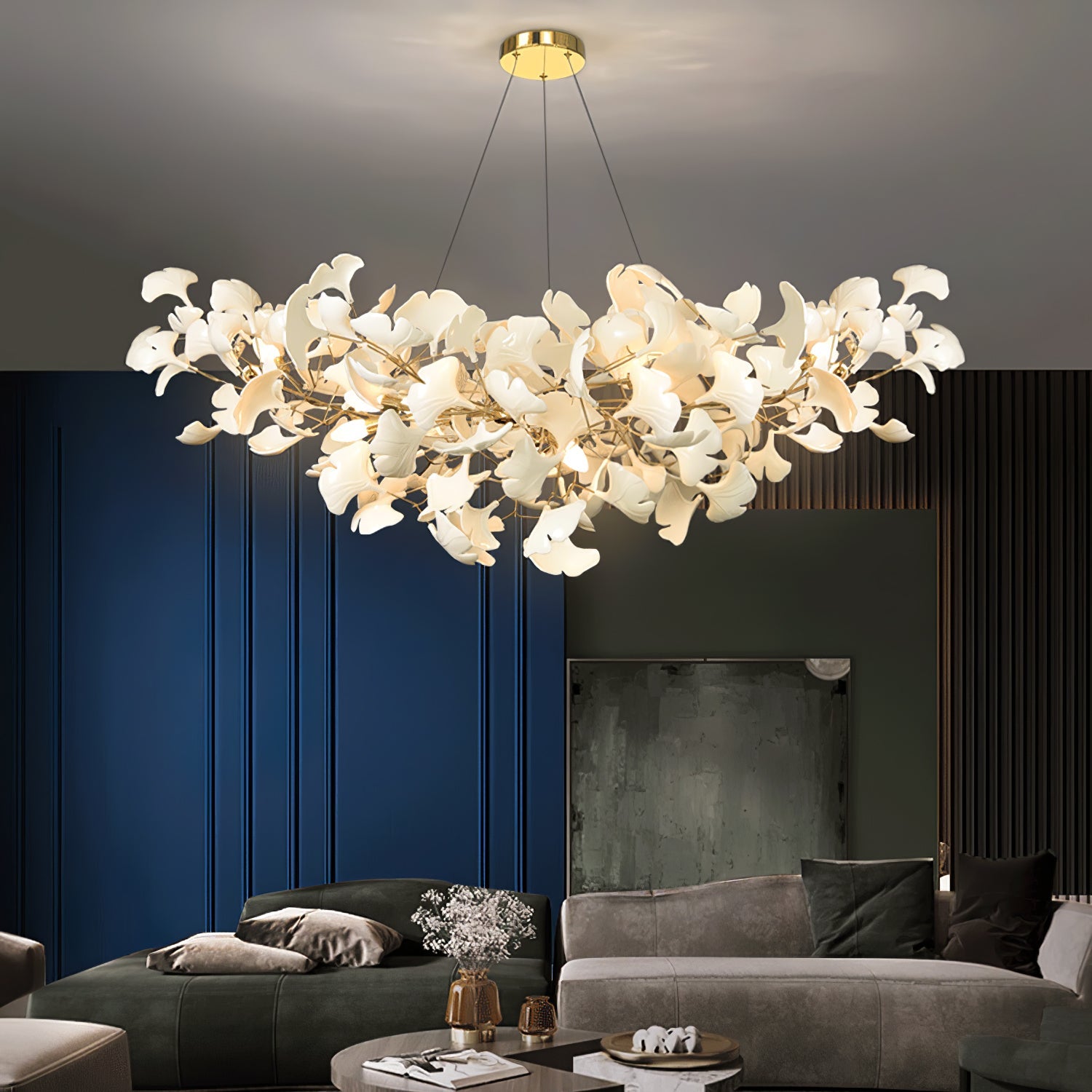 Gnuhi Horizon Bloom Gingko Chandelier