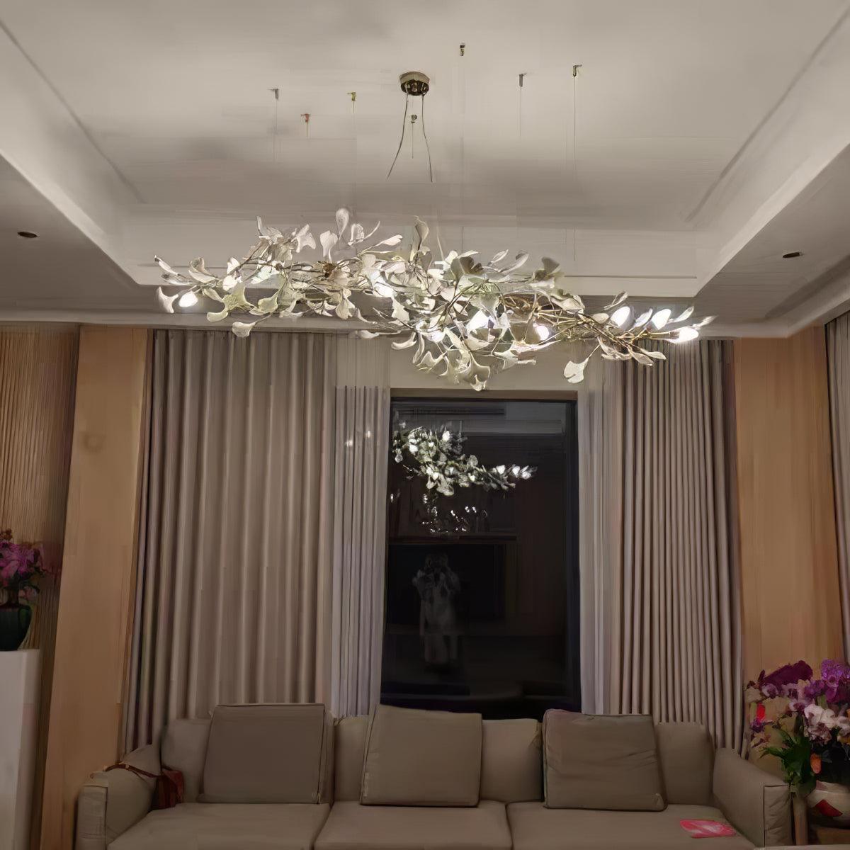 Gnuhi Horizon Bloom Gingko Chandelier