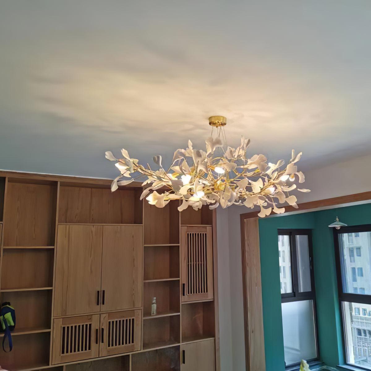 Gnuhi Horizon Bloom Gingko Chandelier